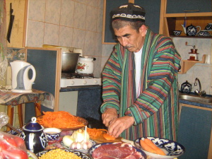 Праздник плова в узбекской общине