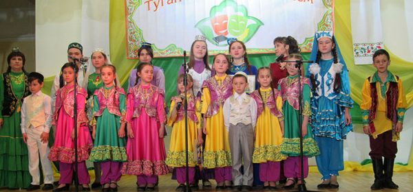 Церемония награждения победителей фестиваля-конкурса «Туган телем — иркә гөлем»