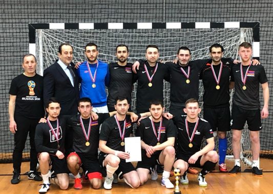 Стали известны имена победителей XIII чемпионата по футзалу среди команд НКО