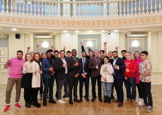 Московская Ассоциация иностранных студентов познакомилась с работой удмуртского филиала
