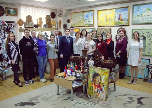 Делегация из Удмуртии посетила Дом Дружбы народов Татарстана
