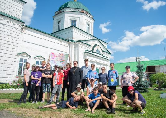 Завершились смены туристического похода для подростков и молодёжи «Район православный»