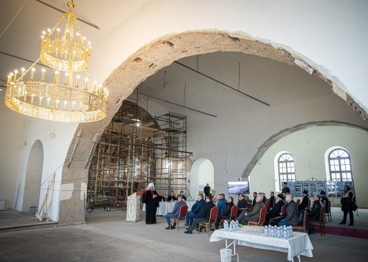 Совещание по вопросам восстановления Благовещенского собора города Воткинска