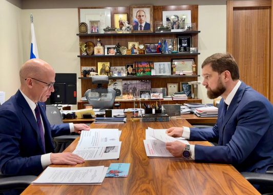 Александр Бречалов встретился с руководителем Федерального агентства по делам национальностей